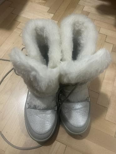 muske zimske jakne sa krznom: Čizme, 40, bоја - Srebrna — 3