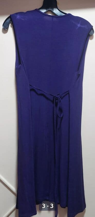 Dresses: L (EU 40), color - Purple, Without sleeves — 3