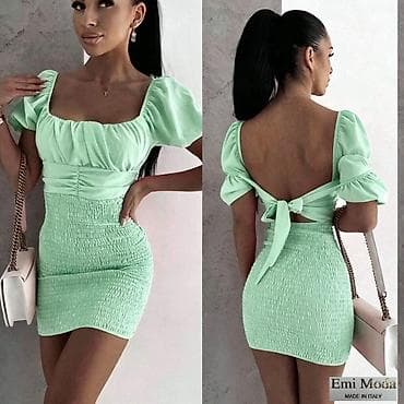 Haljine: Mini haljina Emi Moda – Made in Italy
 S M L — 3