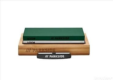 Električne bušilice: PARKSIDE dvostrani kamen za oštrenje noževa sa postoljem - — 7