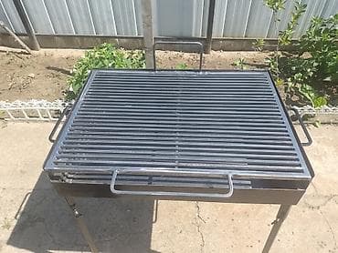 kofer alata: Veliki roštilj na točkićima sa rešetkom od čelika - Tip: roštilj na — 4