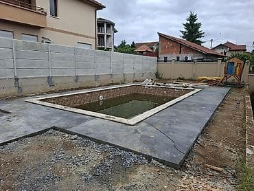 Services: Betonske staze i plato oko bazena – usluga izrade - Izrada — 2