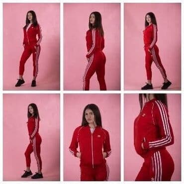adidas beograd: Ženska trenerka sa gornjim i donjim delom, pogodna za sport — 6