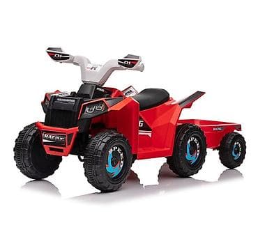 ATV na baterije sa prikolicom TS-039 Crvena – TS-039AT CR-40 Dečiji