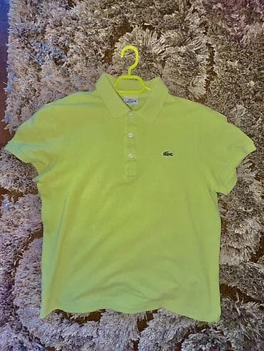 Men's T-shirt Lacoste, bоја - Zelena