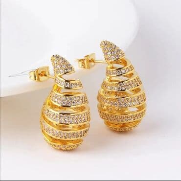 zimske jakne c a: Clip-on earrings, Material: Stainless steel — 1