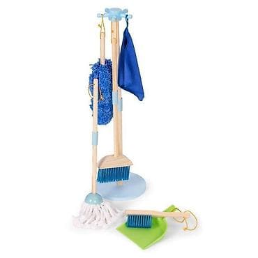 Kreativne i edukativne igračke: Drveni set za čišćenje za decu – 7 delova – ECOTOYS Šifra proizvoda — 1