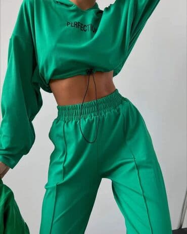 crno beli tech fleece: NEW MUST HAVE NEW,,PERFECTION'' Tracksuit Velicine:S M L XL — 2