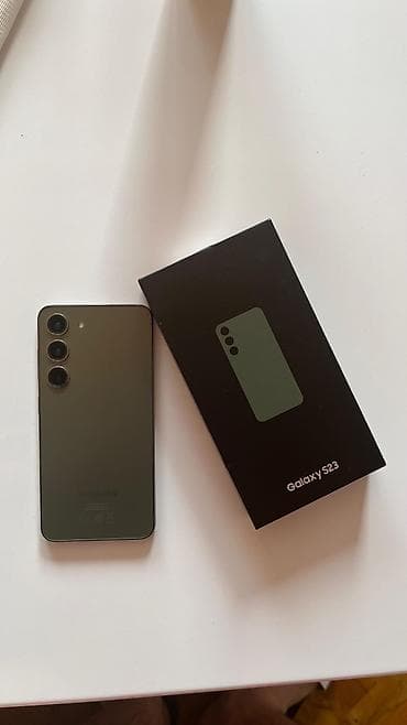 used mobile phone: Samsung Galaxy S23 128GB Green – ODLIČAN + kompletno pakovanje — 1