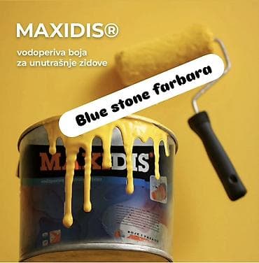 MAXIDIS vodoperiva boja za unutrašnje zidove - Tip: vodoperiva, za
