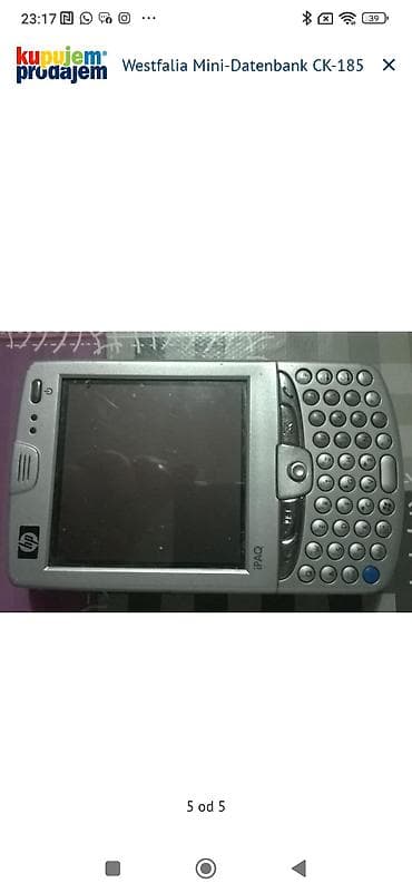 mobile wifi huawei e5573c: HP iPAQ džepni računar sa QWERTY tastaturom - Model: HP iPAQ (serija — 1