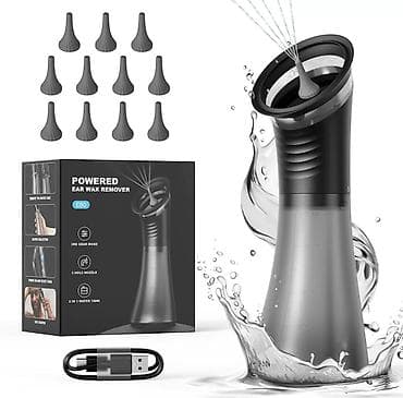 kucni laser za lice: Električni aparat za ispiranje ušiju – Powered Ear Wax Remover E80 - — 1