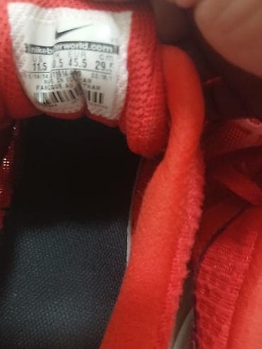 bele ravne sandale: Nike muške patike za trčanje – crvene - Model: Nike (oznaka na — 4