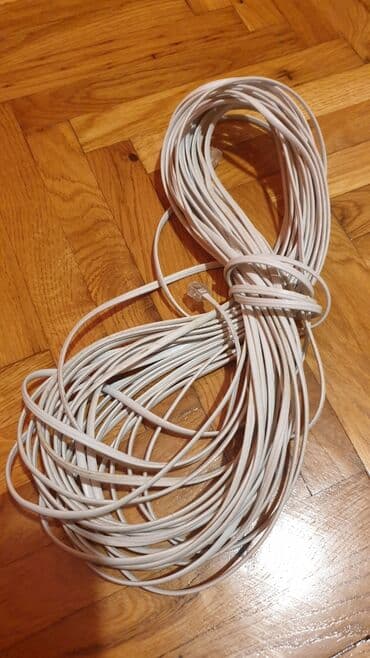 Kompjuterski delovi za PC: Kabel za internet oko 10tak metara. Poklanjam — 1