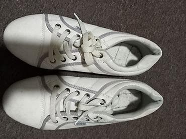 Aolike bele patike – model B5657 - Boja: bela sa sivim detaljima i