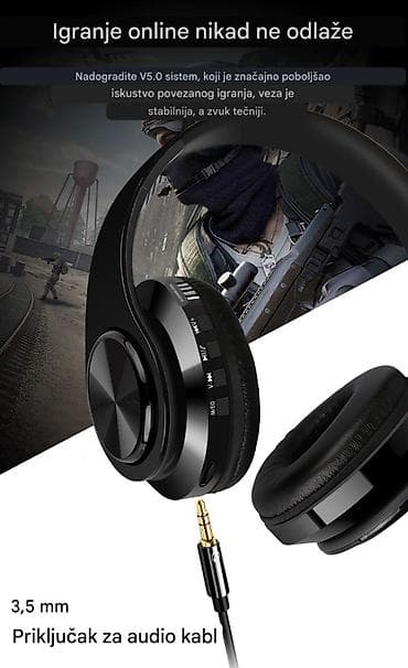 IPod & MP3 Players: Nove kvalitetne bežične slušalice (bluetooth). Imaju ugradjen — 3