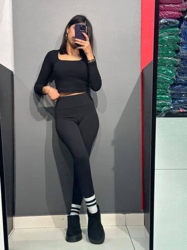 Kućna odeća: S (EU 36), M, XL, bоја - Crna, Jednobojni — 3