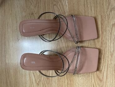 papuce dm: Fashion slippers, Zara, 38 — 3