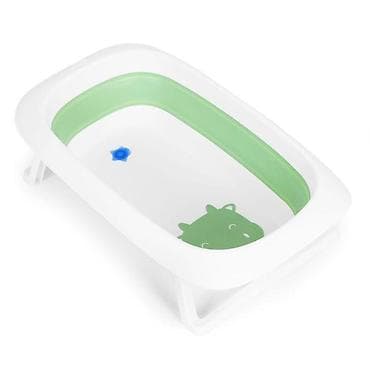 stilske nogice za nameštaj: Sklopiva kadica za bebe EcoToys “Green Cow” – HA-B31 GREEN-250 - — 2