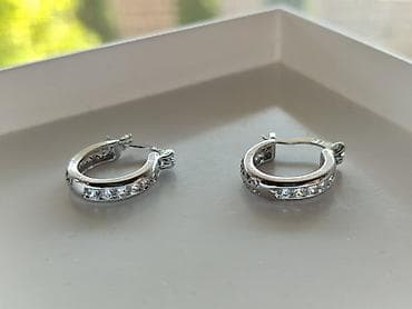 Minđuše ZIG 925 - Materijal: srebro 925 (pečat 925 vidljiv na kopči)