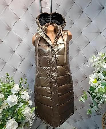 hummel jakne: Dugačak ženski prsluk sa kapuljačom - Kroj: produženi, bez rukava — 2