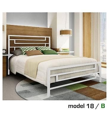 namestaj: M18 - Iz radionice - metalni KREVETI od metala PO MERI - — 1