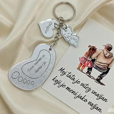 privezak za kljuceve mercedes: Personalizovani privezak za ključeve – poruke za tatu - Materijal — 2