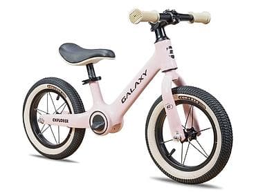 sonar za ribu: Balance bike 12" GALAXY EXPLORER – roza Balans bicikl bez pedala sa — 1