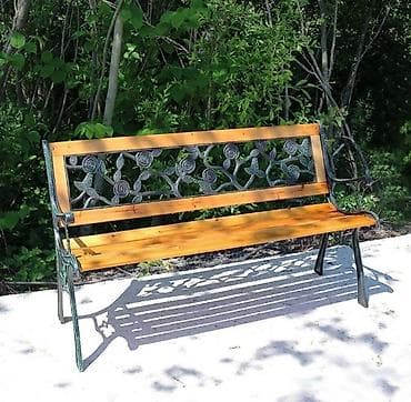 Garden furniture: Bastenska Klupa NOVO Drvo Metal AKCIJA Cene nisu fiksne, odredite ih — 4