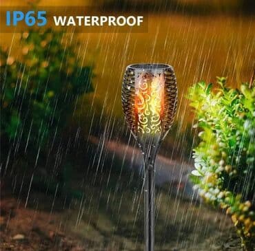 RS - Garden lighting: Solarna baklja lampa dekoracija dvorišta imitira baklju svetlo
