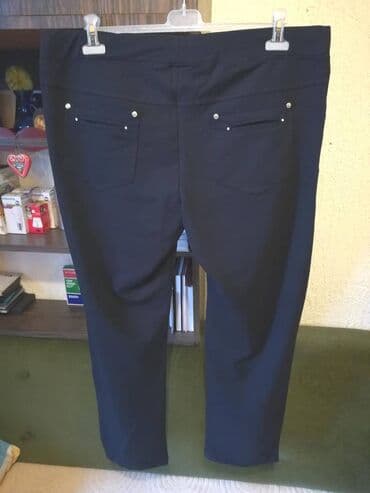 debele helanke za zimu: 6XL (EU 52), Normalan struk, Ravne nogavice — 5