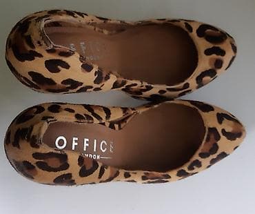 aparat za busenje usiju: OFFICE London salonke na visoku štiklu - Veličina: 38 - Materijal — 6