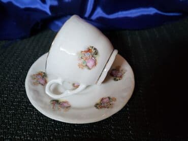 barcaffe soljice: Soljica za kafu,stari kineski porcelan iz 70ih. Soljica nigde — 2