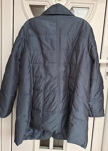 teddy kaput rozi: Zimska jakna JC Collection – veličina XL (EU 50) - Boja: tamno siva - — 2