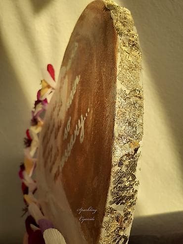 korpice za cvece: Veštačko cveće, bоја - Zlatna, Novo — 3