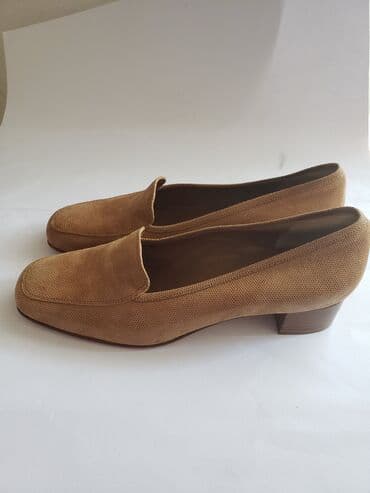 srebrne cipele: Loafers, 40 — 12