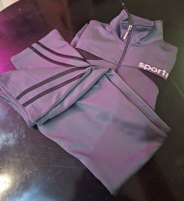 zlatna haljina sa sljokicama: Sportski komplet – trenerka (gornji deo + donji deo) NOVA! M veličina — 1