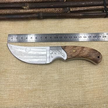 kolica za ribolov: Lovacki noz derac hunting-club noz ide sa futrolom. Duzina noza 19cm — 1