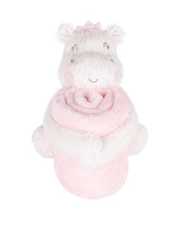 plisana zirafa velika: KikkaBoo Baby ćebence sa plišanom igračkom 70x100 – Hippo Dreams - — 2