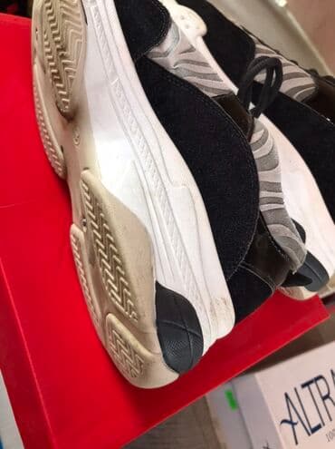 nike tn b: Modne ženske patike berska original u crnoj i sivoj boji, sa animal — 4