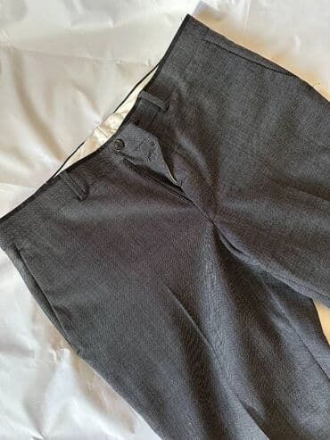 Pantalone: WOOLMARK BLEND - Nikad obučene muške elegantne/poslovne pantalone — 12