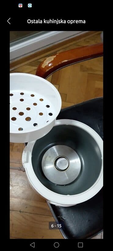 Šporeti i ugradne ploče: Friteza na paru idealna za pripremu Povrća. Pirinča ili drugih — 7