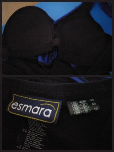 extra push up kupaci: M (EU 38), Likra, bоја - Crna — 2