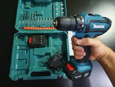 četke za aku bušilicu: Makita Aku šrafilica/bušilica/čekić 24v Cena 4690 dinara+Ptt 350 — 1