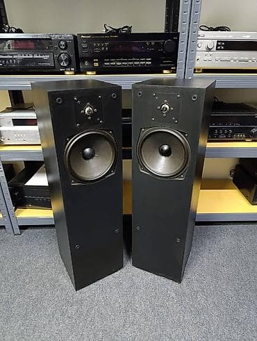 HECO PSS 4 hi-fi zvucnici dvosistemci sa mrezicama i basevima od 8