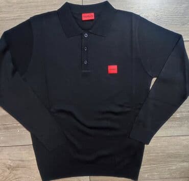 dzemperi od kasmira: Džemper, Hugo Boss, bоја - Šareno, Pamuk — 3