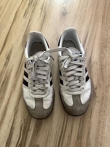 nike bele kozne patike: Adidas Samba OG patike - Model: Adidas Samba OG - Boja: bela sa crnim — 2