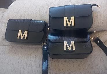 nega i lepota: Ženska crossbody torba sa slovom “M” - Model: kompaktna — 6