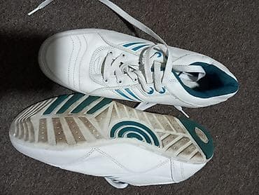 ngn patike: Bele sportske patike sa pertlama - Boja: bela sa tirkiznim detaljima — 3