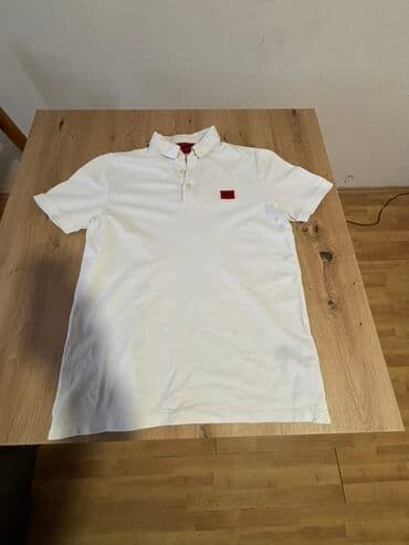 dsquared2 majice muske: Short sleeves T-shirt, S (EU 48), Hugo Boss, color - White, Cotton — 1